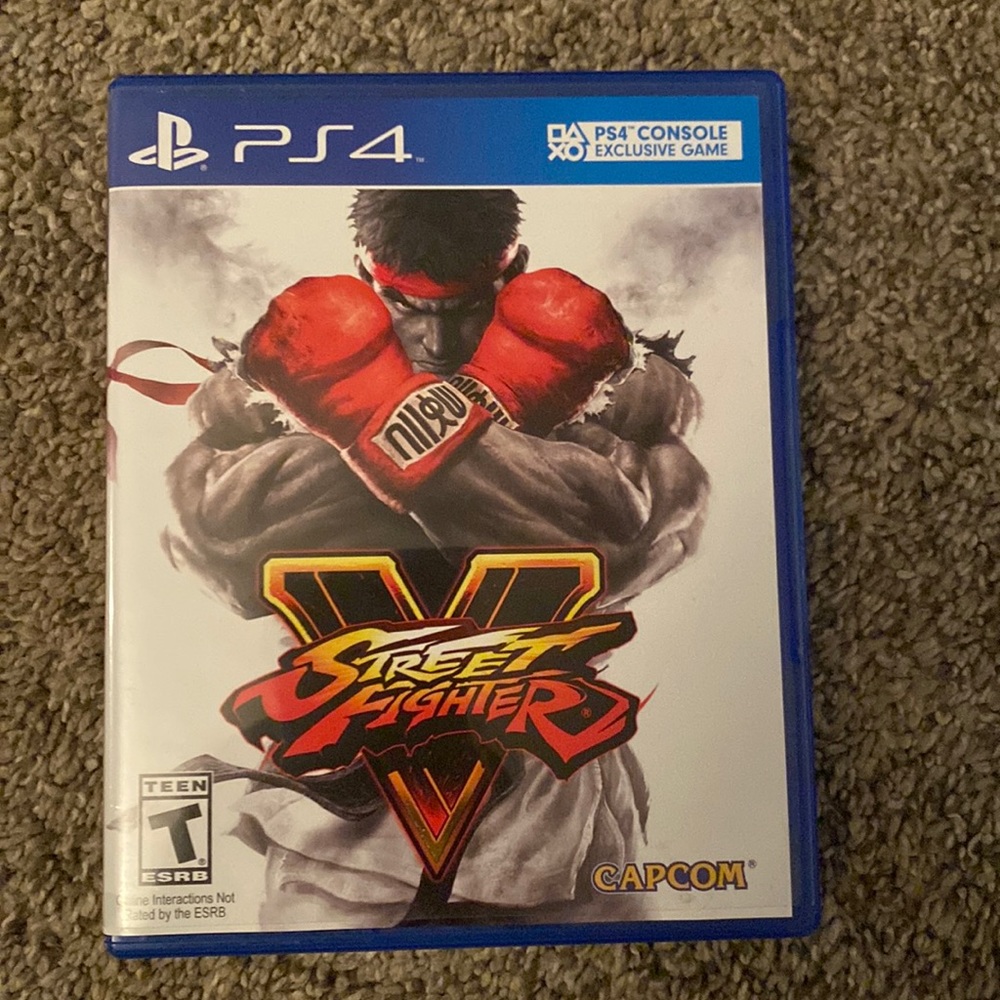 Ps4 Street Fighter V Videogame